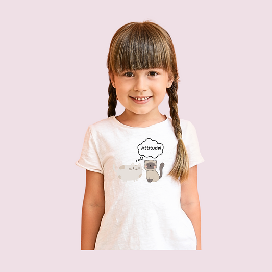 kiki yiki attitude tee kawaii cat kids t shirt white pastel  
kawaii cat tee moonlightmochi kids fashion cute attitude shirt  
soft cotton kawaii shirt kids teens toddlers cute style