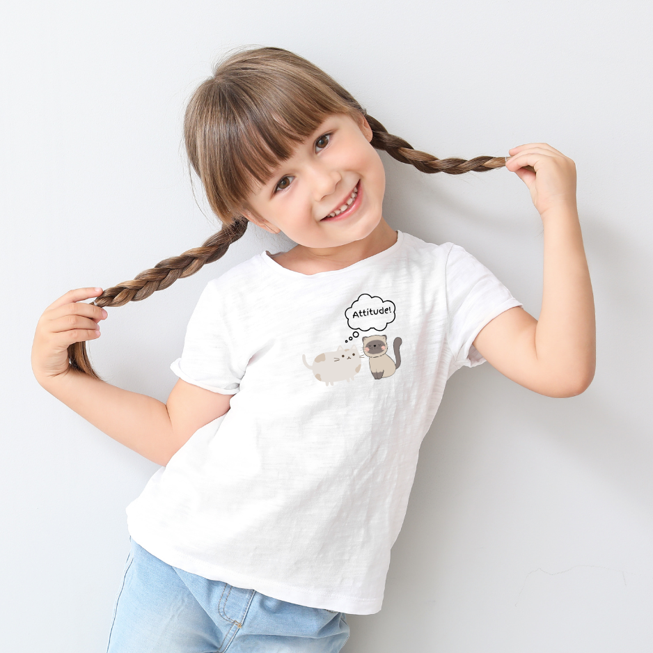 kiki yiki attitude tee kawaii cat kids t shirt white pastel  
kawaii cat tee moonlightmochi kids fashion cute attitude shirt  
soft cotton kawaii shirt kids teens toddlers cute style  
