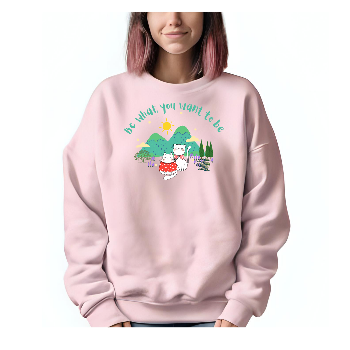 marshmallows sunshine sweatshirt kawaii cat crewneck cozy pastel  
soft fleece kawaii fashion moonlightmochi cozy cute outfit  
pastel aesthetic cat sweatshirt sunshine cozy kawaii look  