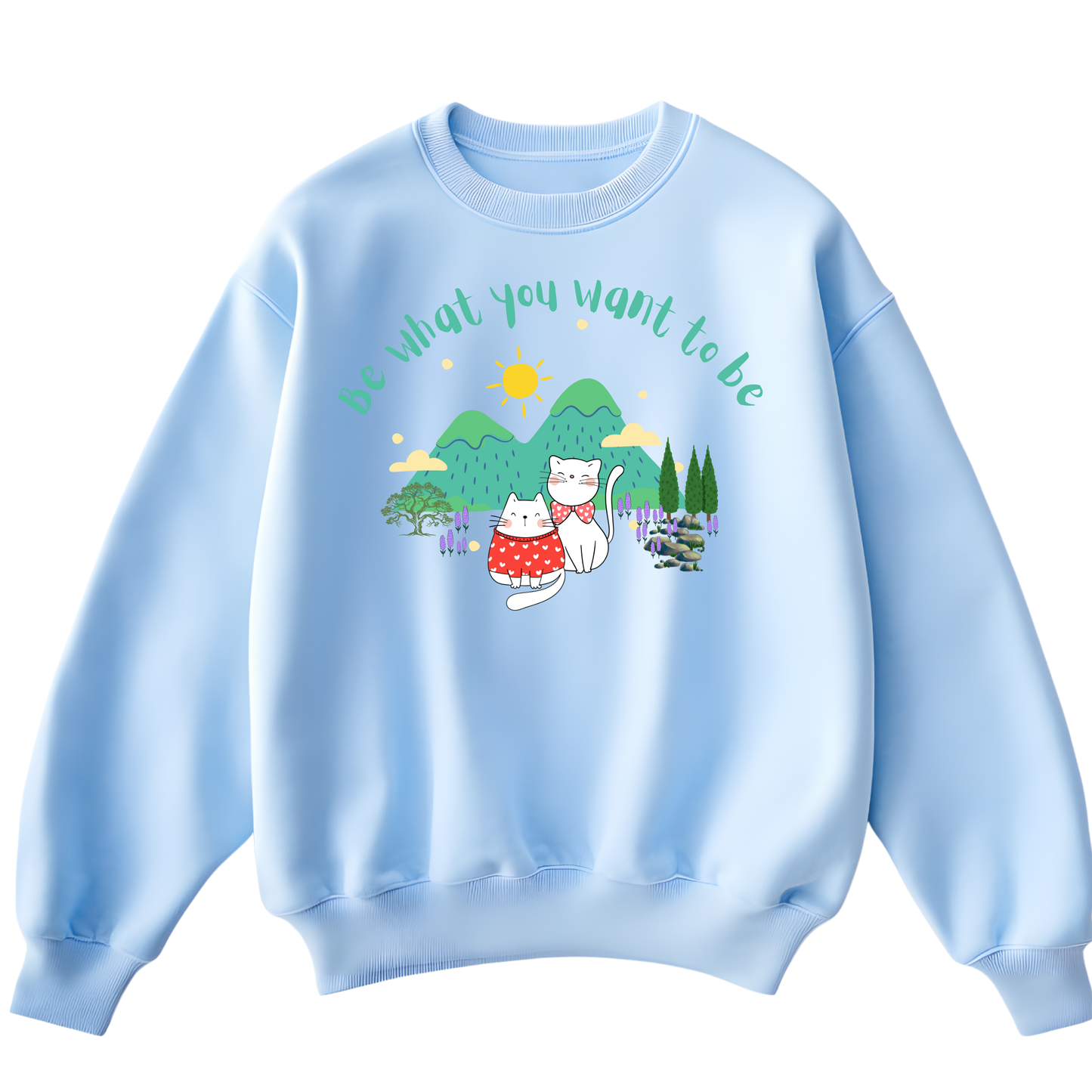 marshmallows sunshine sweatshirt kawaii cat crewneck cozy pastel  
soft fleece kawaii fashion moonlightmochi cozy cute outfit  
pastel aesthetic cat sweatshirt sunshine cozy kawaii look  