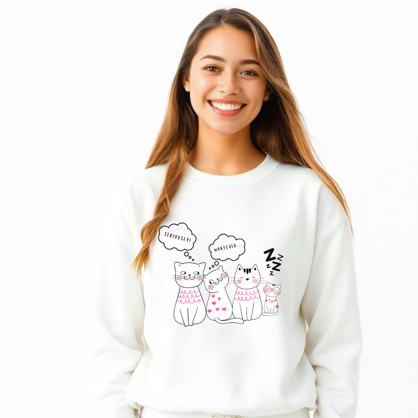 marshmallows coffeecups sweatshirt kawaii cat cozy fleece  
coffee lover kawaii cat crewneck moonlightmochi pastel sweatshirt  
soft aesthetic coffee sweatshirt kawaii cozy fashion  